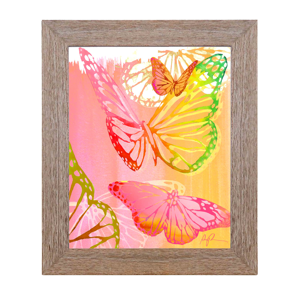 "Brilliant Butterflies" Watercolor Print