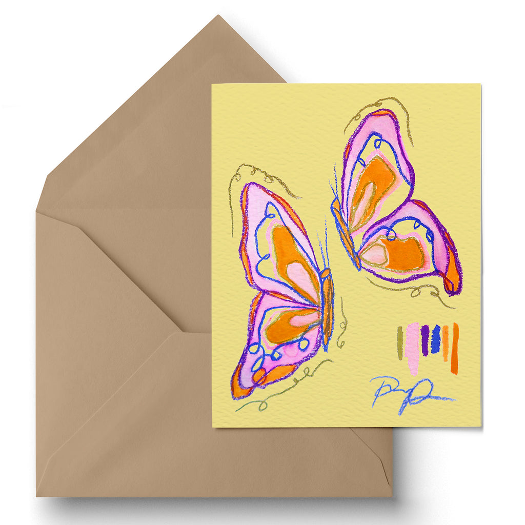 "Butterfly Babe" Greeting Card