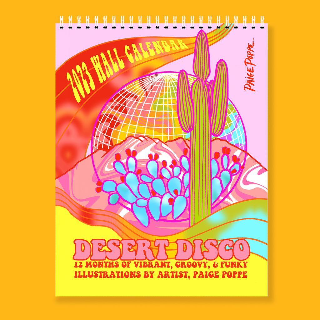 "Desert Disco" 2023 Wall Calendar
