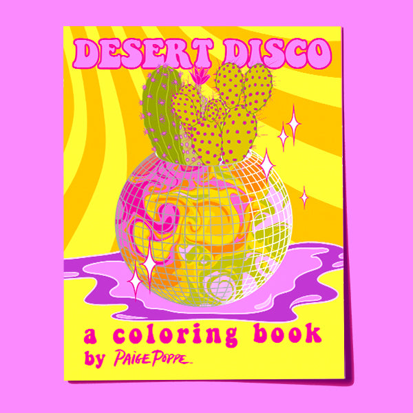 Roller Disco Diecut Sticker – Paige Poppe Art