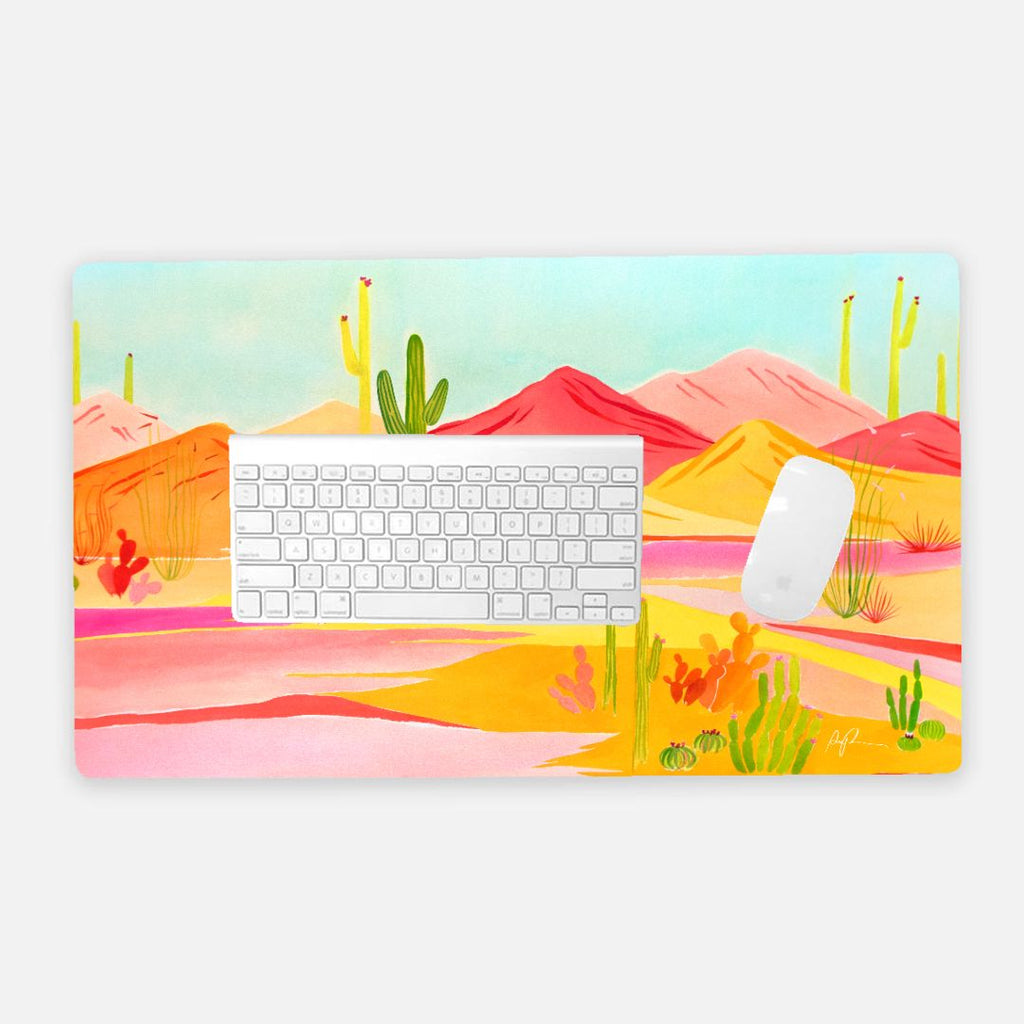 "Desert Vibrance" Desk Mat