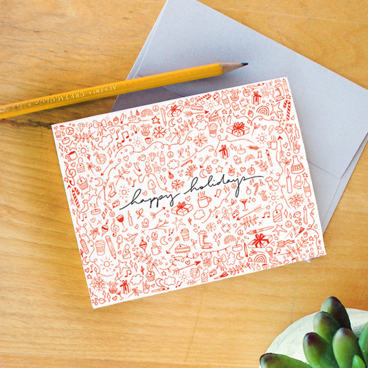 Set of 5 Mix-and-Match Holiday Cards