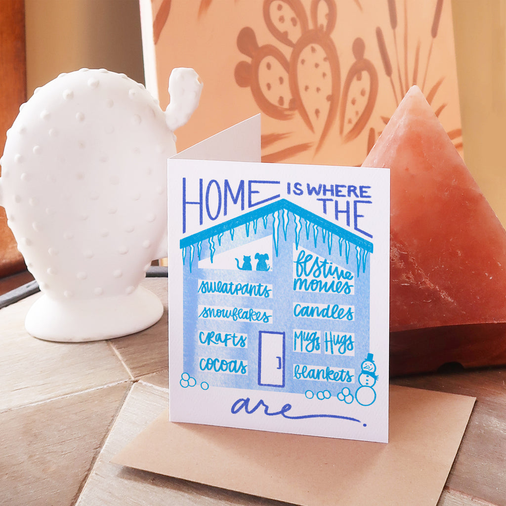 "Home Is" Greeting Card Collection, Set of 5