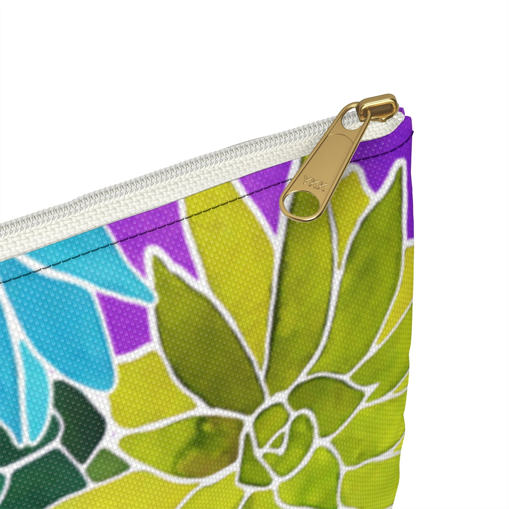 "Succulent Garden" Patterned Pouches