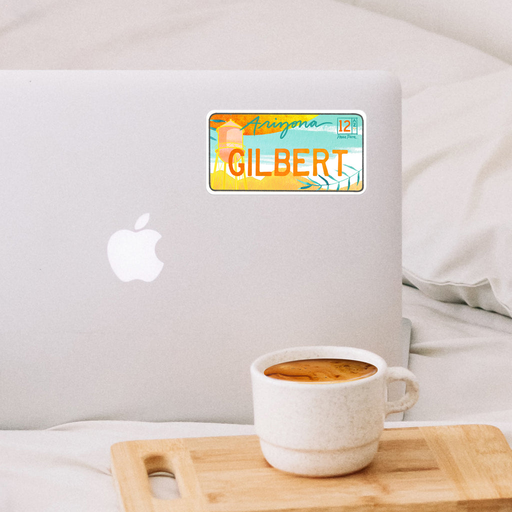 Gilbert Gold Sticker