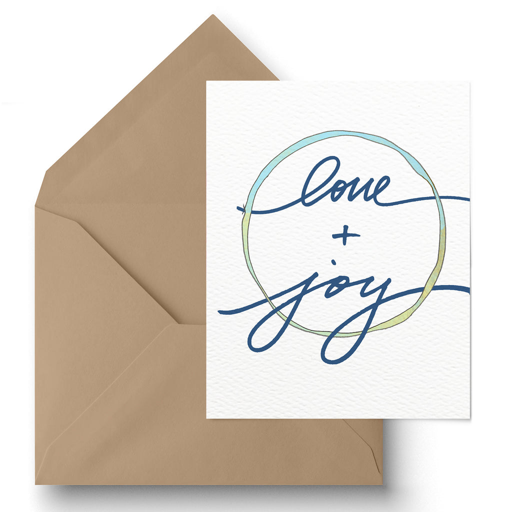 "Love and Joy" Holiday Card