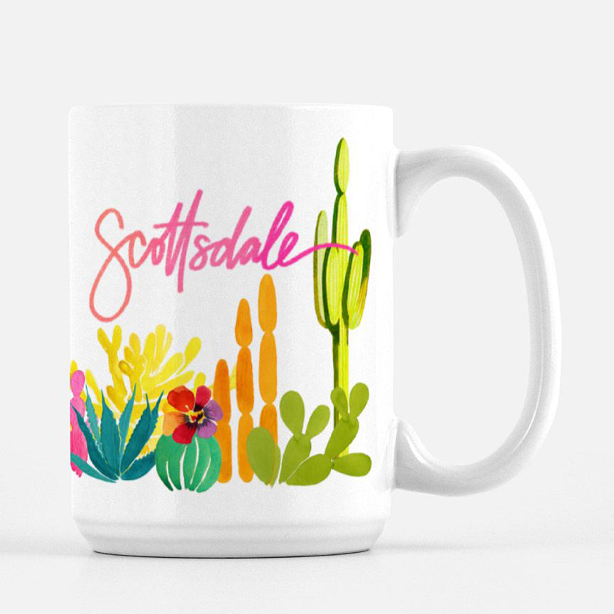 "Scottsdale Sungarden" Ceramic Mug