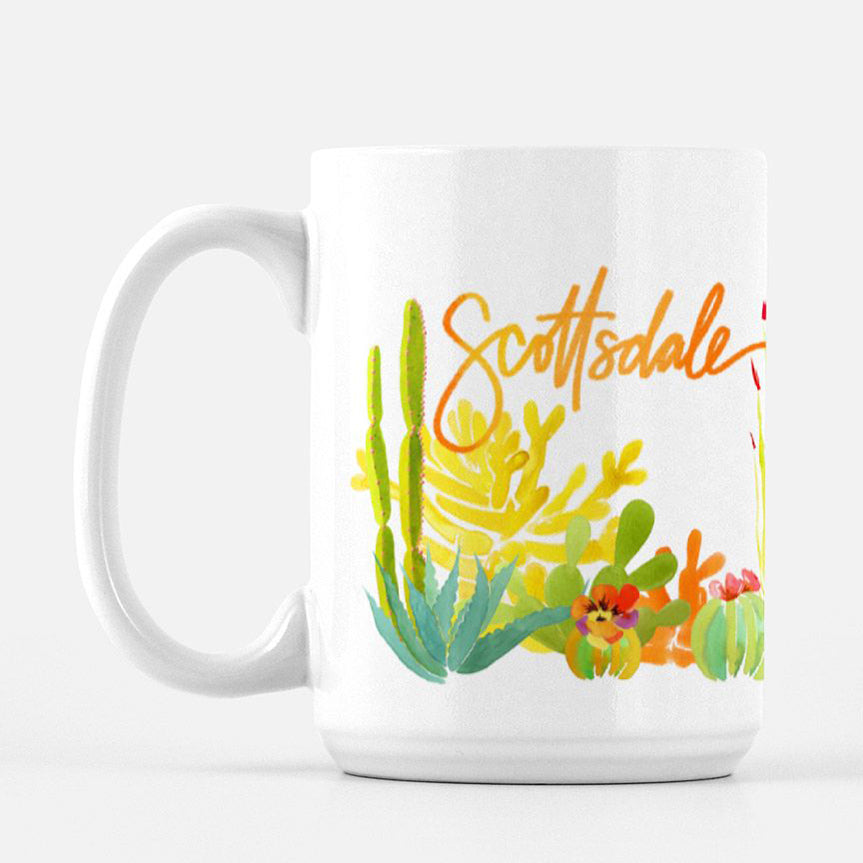 "Scottsdale Sungarden" Ceramic Mug