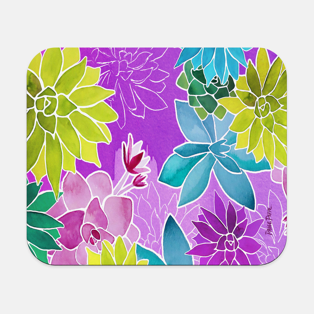 "Succulent Garden" Rectangular Mousepad