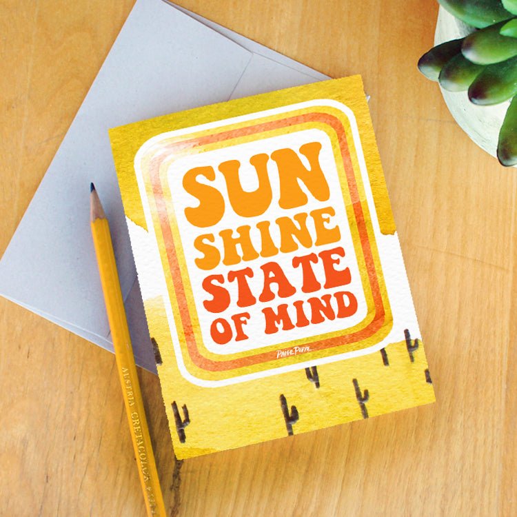 "Sunshine State of Mind" Greeting Card