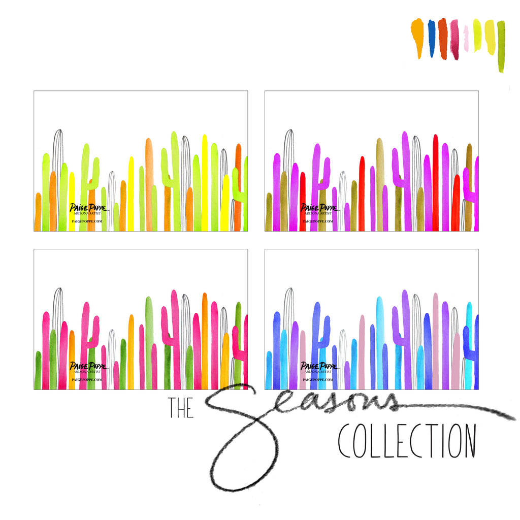 "The Seasons Collection" Greeting Card Set
