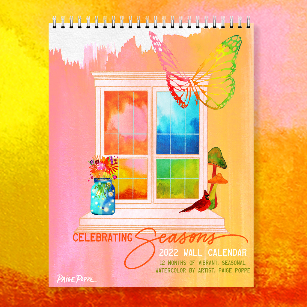 "Celebrating Seasons" 2022 Wall Calendar
