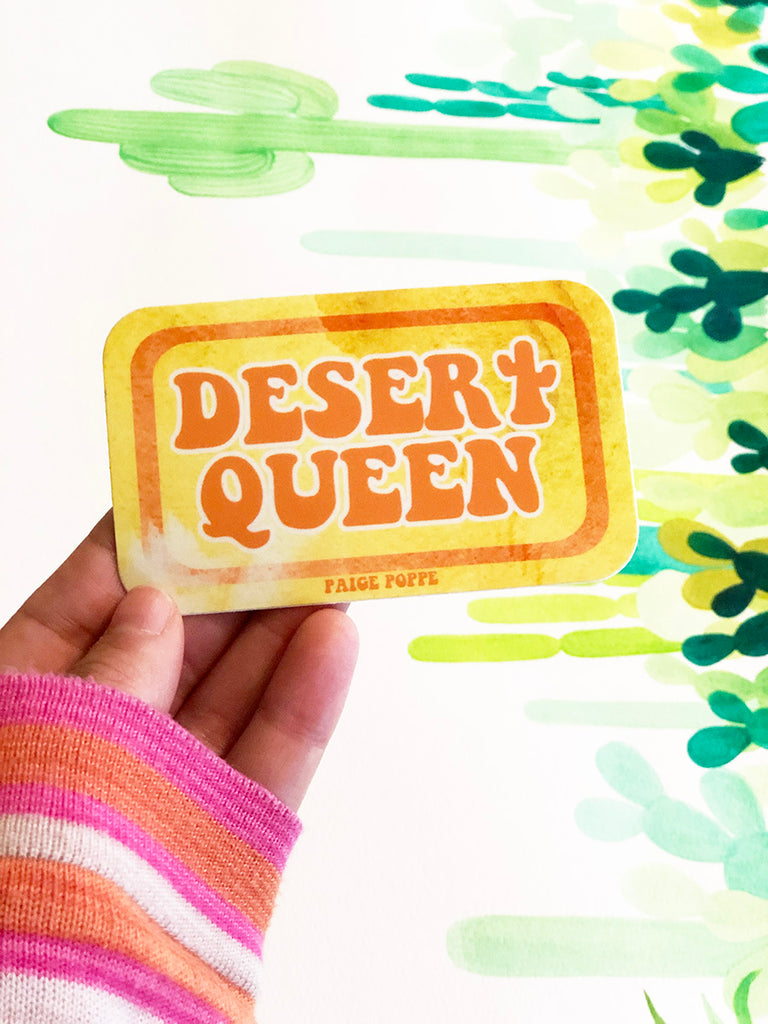 "Desert Queen" Sticker