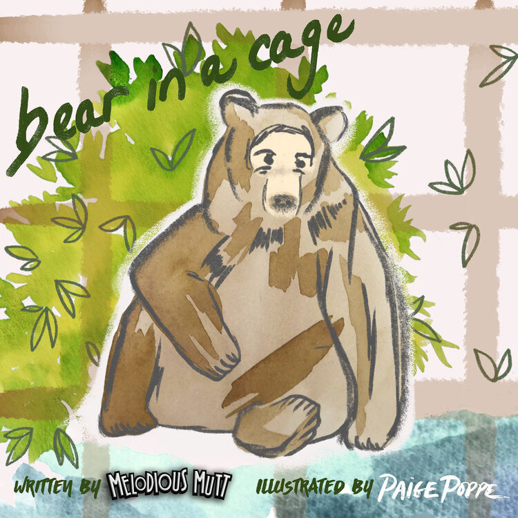 "Bear in a Cage" Children's Book
